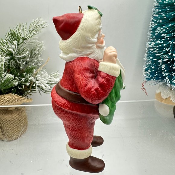 Hallmark Jolly St Nick Ornament Santa Hand Painted Figurine Special Edition - Picture 5 of 12